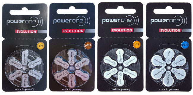 Neu im Audisana Shop - Revolutionäre Power one EVOLUTION Batterien