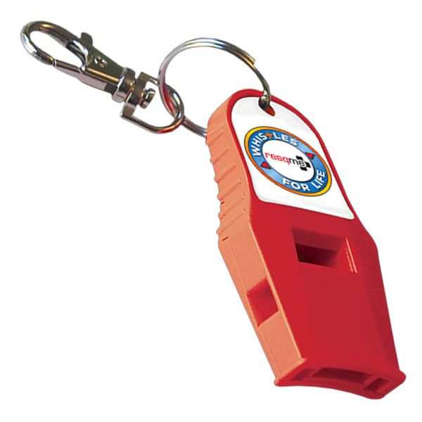 Resqme Whistles for Life 120 dB (rot) - Notfall-Trillerpfeife