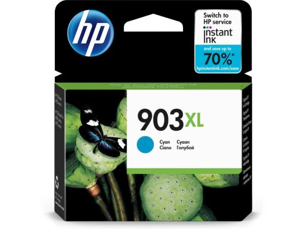 HP 903XL Tintenpatrone Cyan (Ciano) - Druckerpatrone Typ T6M03AE#BGX