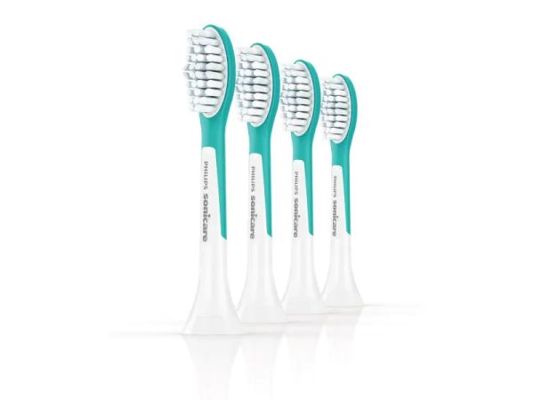 Philips Sonicare For Kids, Weiss - 4 Zahnbürsten-Aufsätze