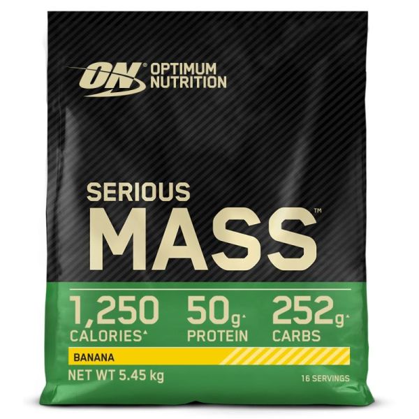 Optimum Nutrition Serious Mass (Banana) - 5.45 Kilogramm