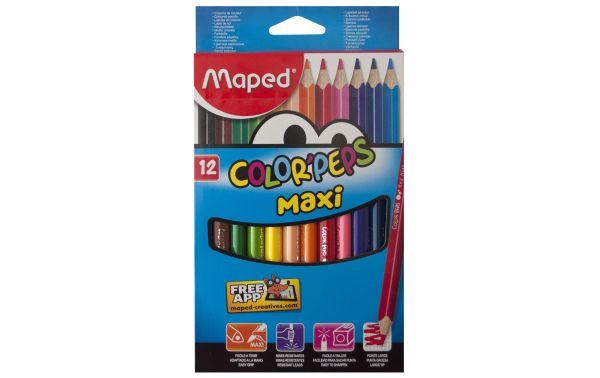 Maped Farbstifte Color Peps Maxi 12er