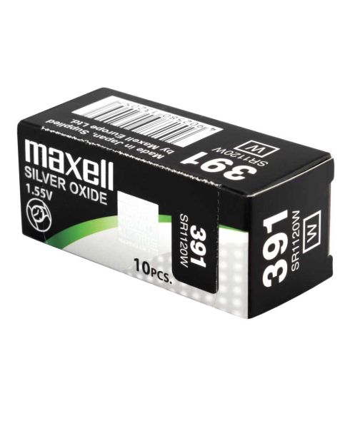 Maxell 391 / SR1120W - High Drain Batterien