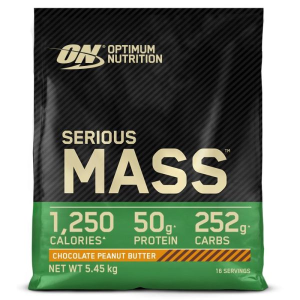Optimum Nutrition Serious Mass (Chocolate Peanut Butter) - 5.45 Kilogramm