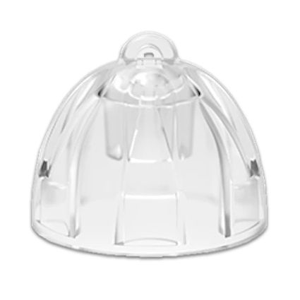 MiniFit OpenBass Dome - Grösse 12 mm - Silikon-Schirme für Oticon More Hörgeräte