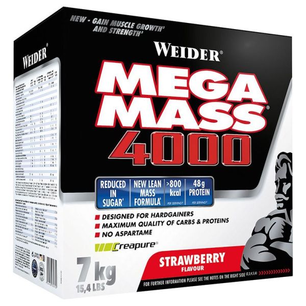 Weider Mega Mass 4000 (Strawberry)