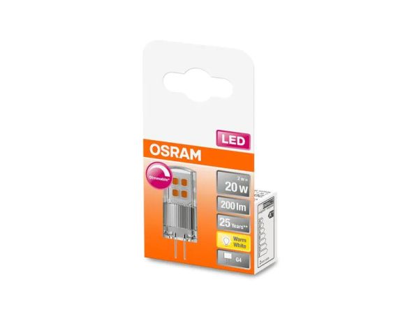 Osram Warm White G4, Superstar Pin, 20 W - LED Lampe