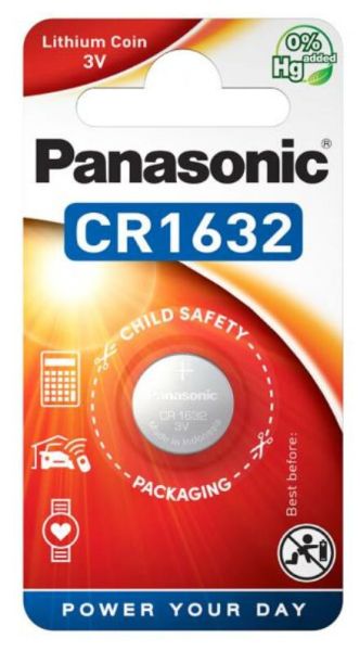 Panasonic CR1632 - Knopfzellen-Batterie
