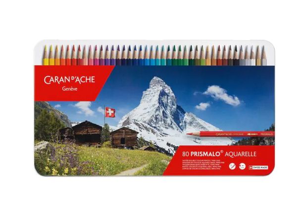 Caran d'Ache Prismalo, Aquarell - Farbstifte