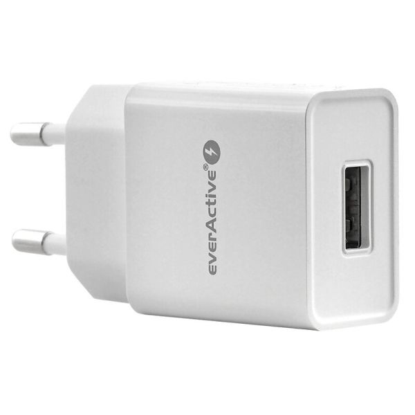 everActive SC-200, USB-A (2.4A iQ) Weiss - Ladegerät