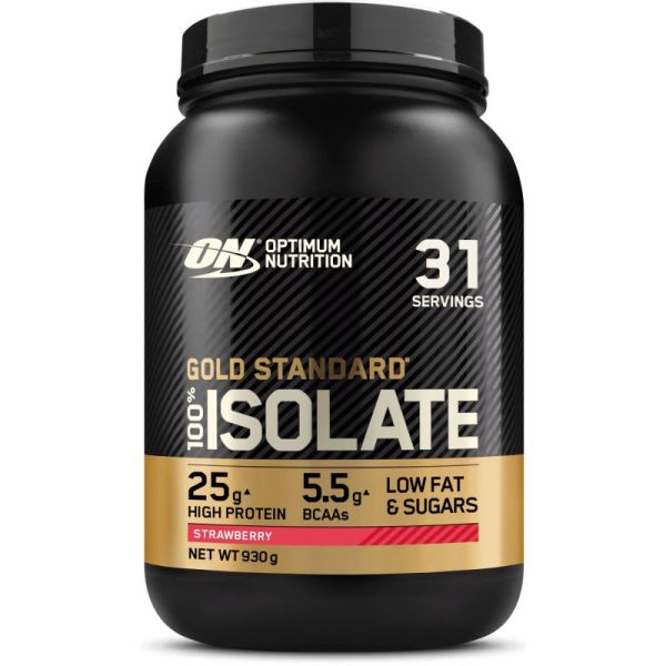 Optimum Nutrition 100% Isolate Gold Standard (Strawberry) - 930 Gramm