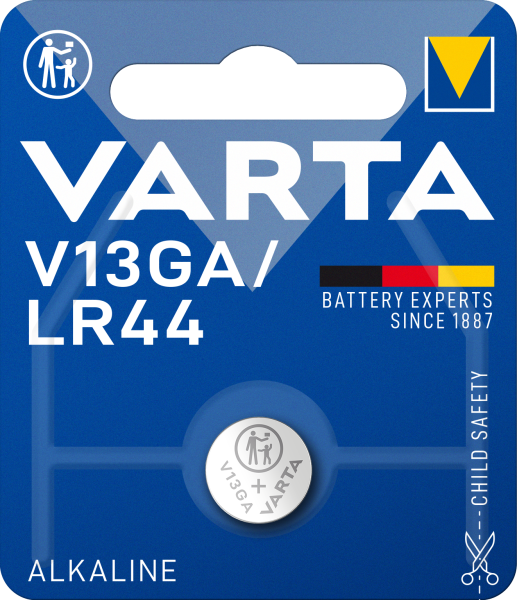 Varta V13GA - Knopfzellen Batterie (IEC LR44)