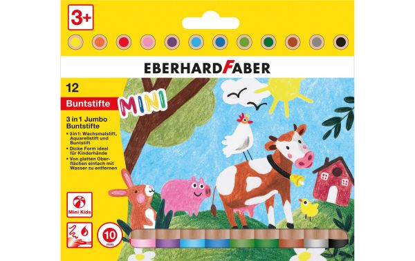 Eberhard Faber Farbstift Jumbo MiniMaxi