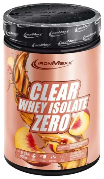 Ironmaxx Clear Whey Isolate Zero (Peach Ice Tea)