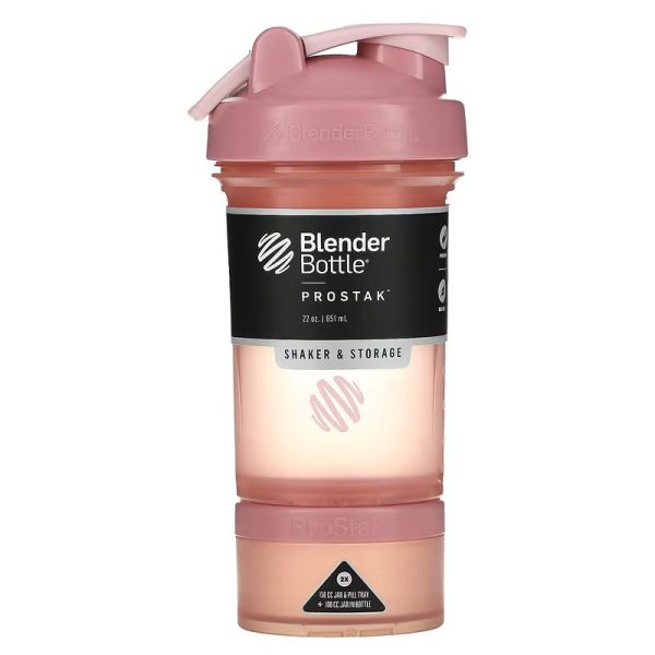 Blender Bottle Prostak 650ml (Rosa) - Shaker