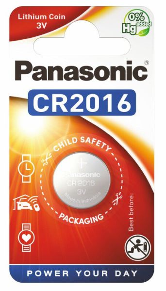Panasonic CR2016 - Knopfzellen-Batterie