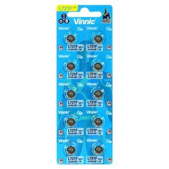 Vinnic LR58 (L721F, AG11) - 10 Knopfzellen