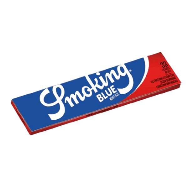 Smoking Blue King Size Ultrathin rolling Paper - 50 Box