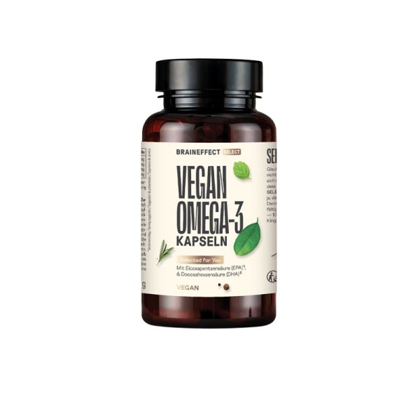 Braineffect Vegan Omega 3 Kapseln