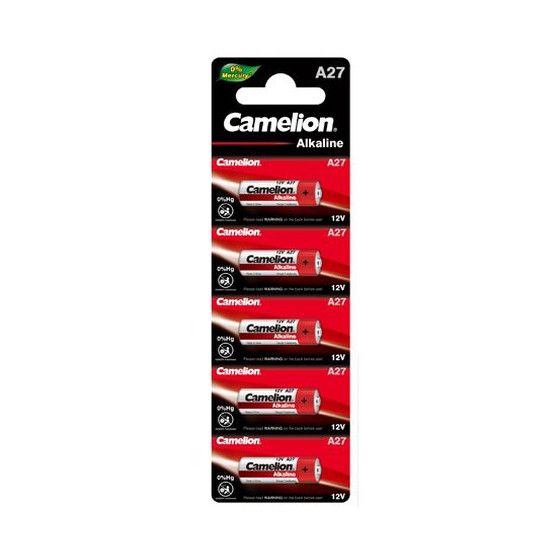 Camelion A27 (LR27A) Alkaline - 5 Batterien