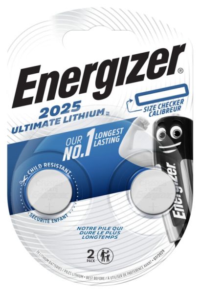 Energizer, CR2025 - 2 Knopfzellen