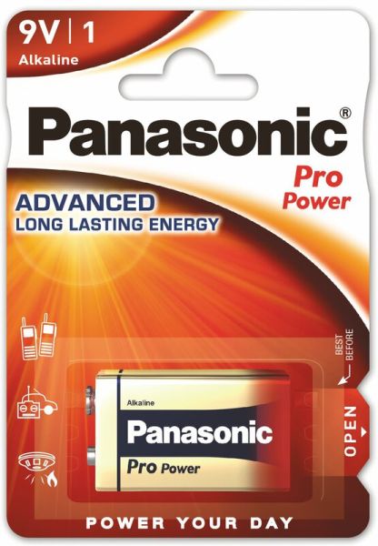 Panasonic Pro Power, 9V - 1 Batterie