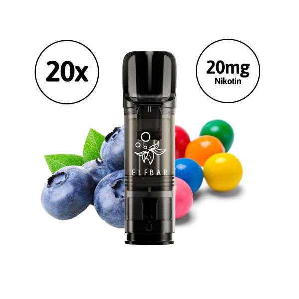 Elfbar ELFA Pro Pods (Blueberry BG) - 20 Pods