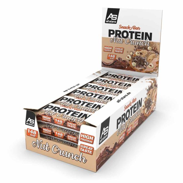 All Stars Protein Snack Bar 18x35g (Nut Crunch)