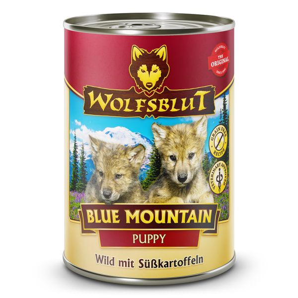Wolfsblut Blue Mountain, Puppy (6x395g) - Nassfutter