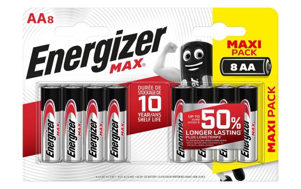 Energizer Max, AA - 8 Batterien