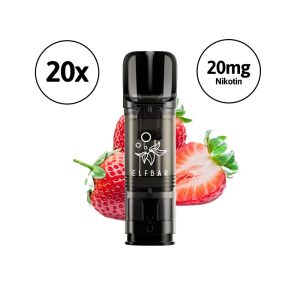 Elfbar ELFA Pro Pods (Strawberry Snoow) - 20 Pods