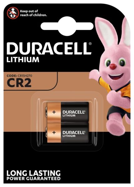 Duracell Lithium CR2 - 2 Batterien
