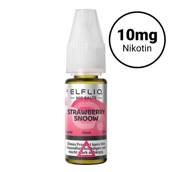 Elfbar Elfliq Nic Salts 10mg - Strawberry Snoow