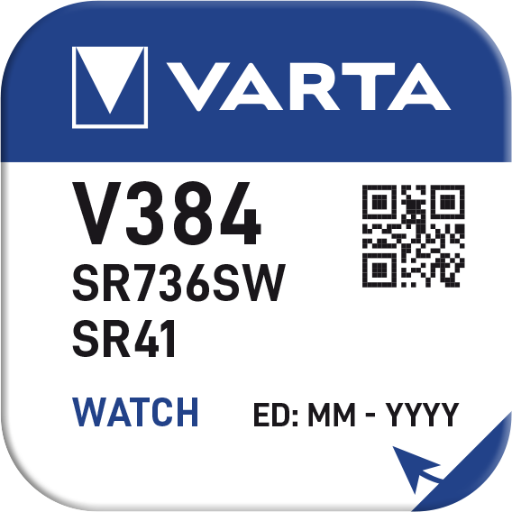 Varta V384 / SR736SW - 10 Knopfzellen