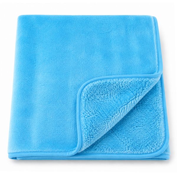 Eskimo Kuscheldecke - Farbe Türkis-Blau (150x200cm)