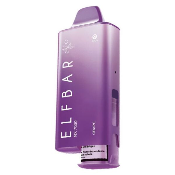 Elfbar NX 7000 Kit mit 1 Pod Grape / Traube (20mg) - Vape