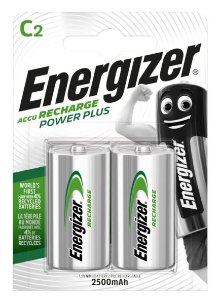 Energizer Power Plus C vorgeladen 2 Stück