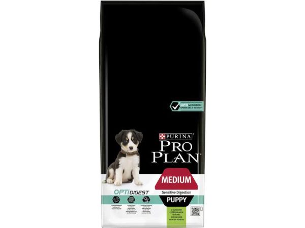 Purina Pro Plan Sensitive Digestion, Puppy (12 kg) - Trockenfutter