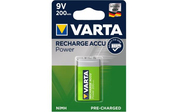 Varta Power 9V, 200 mAh - Akku