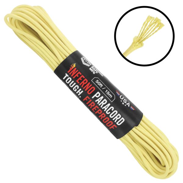 Atwood Rope Inferno Paracord 550 (Aramid 'Kevlar') - 15 m Outdoor-Schnur