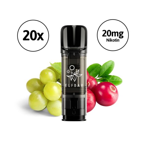 Elfbar ELFA Pro Pods (Cranberry Grape) - 20 Pods