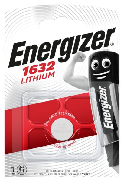 Energizer, CR1632 - 1 Knopfzelle