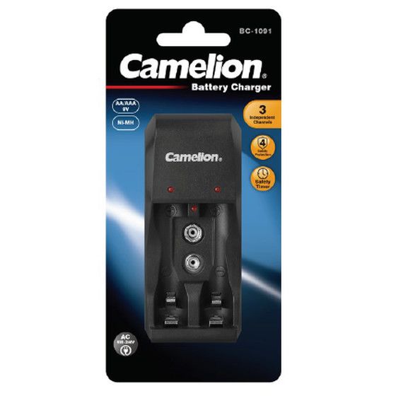 Camelion BC-1001A Ni-MH AA, AAA, 9V - Ladegerät