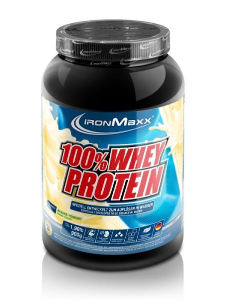 Ironmaxx 100% Whey Protein (Banana-Joghurt)