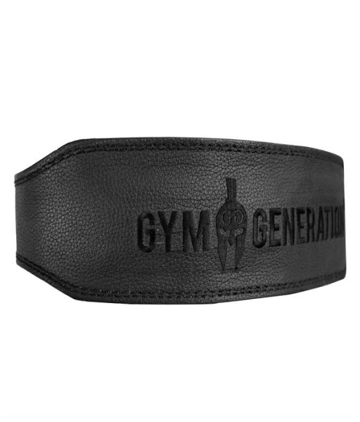 Gym Generation Leder, schwarz- Gewichthebergürtel