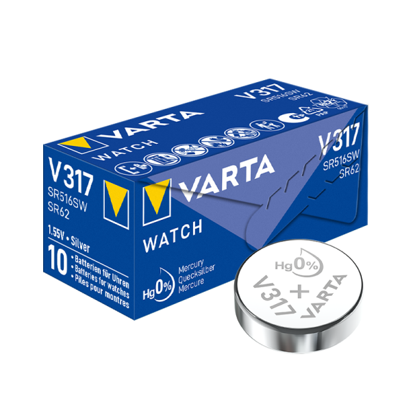 Varta V317 / SR516SW - Uhrenbatterie
