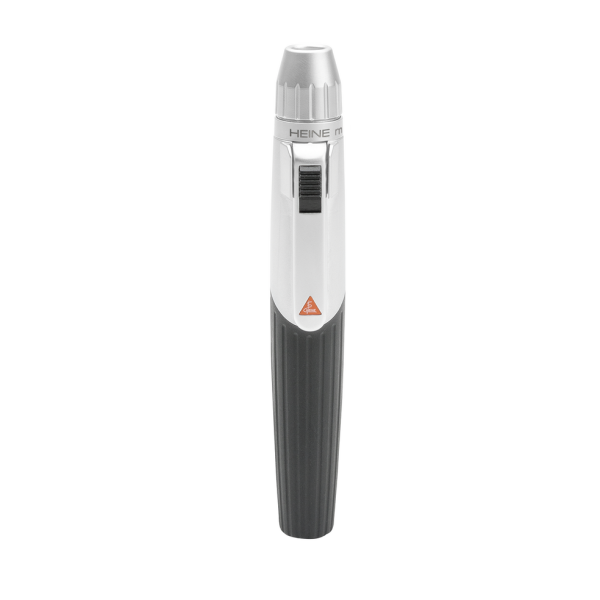 Heine mini-c handgehaltene Untersuchungslampe in schwarz (D-008.73.109) - Batterie betrieben mit LED-HQ Lampe