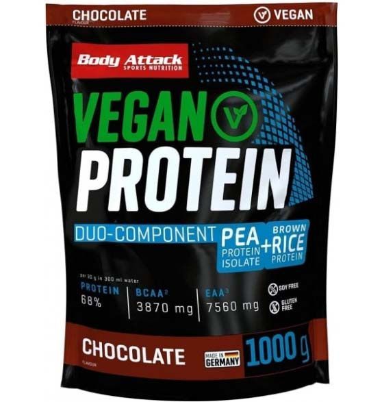 Body Attack Vegan Protein (Chocolate)
