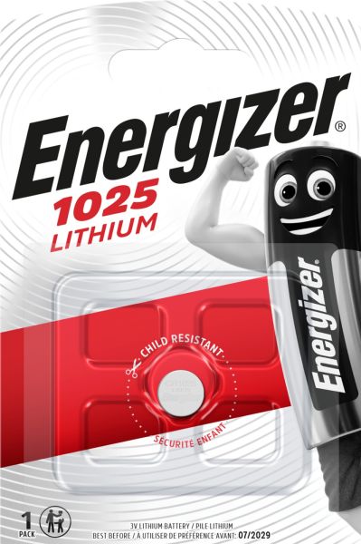 Energizer, CR1025 - 1 Knopfzelle