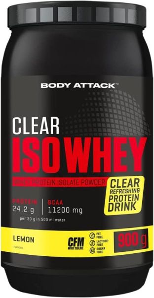 Body Attack Clear Iso Whey (Lemon)